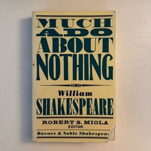 Much Ado About Nothing Book